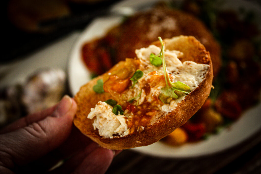 vegan burrata spread